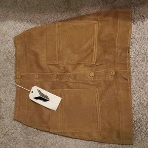 Eve Gravel Corduroy skirt